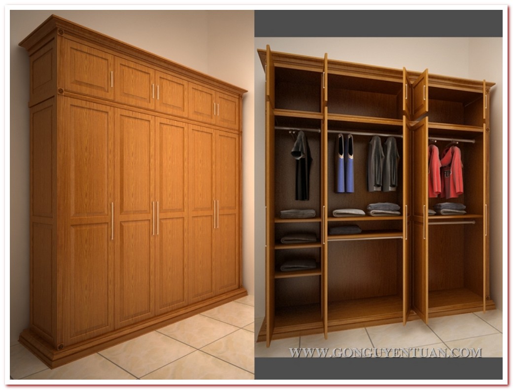 3 tuyệt chiêu chọn tủ quần áo thông minh cho gia đình bạn